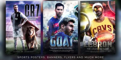 Ignite Your Sports Marketing with Eye-Catching Posters, Flyers And Banners