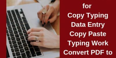 DO YOU NEED DATA ENTRY AND TYPIST ?