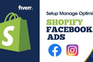 I will set up shopify facebook ads campaign and management