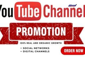 I WILL DO ORGANIC YOUTUBE CHANNEL PROMOTION TO BOOST VIEWS AND SUBSCRIBERS