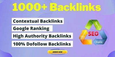 Create 1000 dofollow seo backlinks