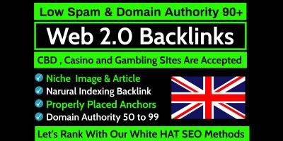 Web 2.0 backlinks for your website