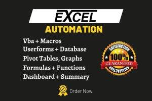 Custom Excel Spreadsheet With Formulas Or Macro