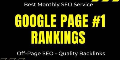 Rank Your Website First Page On Google